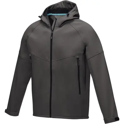 Giacca softshell uomo COLTAN in tessuto riciclato personalizzato GRS - Immagine 8