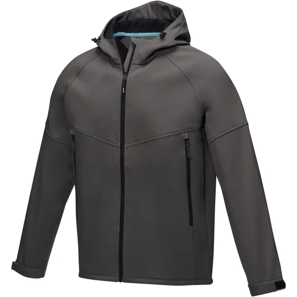Giacca softshell uomo COLTAN in tessuto riciclato personalizzato GRS - Immagine 8