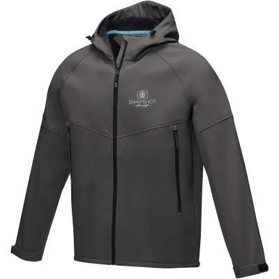 Giacca softshell uomo COLTAN in tessuto riciclato personalizzato GRS - Immagine 11