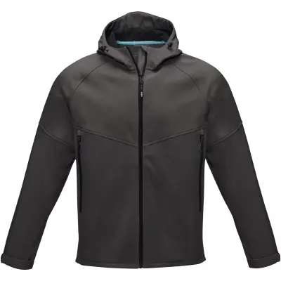 Giacca softshell uomo COLTAN in tessuto riciclato personalizzato GRS - Immagine 9