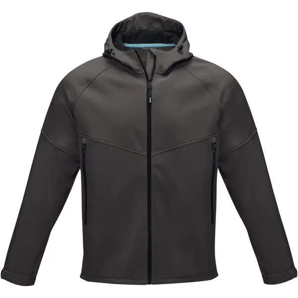 Giacca softshell uomo COLTAN in tessuto riciclato personalizzato GRS - Immagine 9