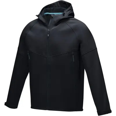 Giacca softshell uomo COLTAN in tessuto riciclato personalizzato GRS - Immagine 12