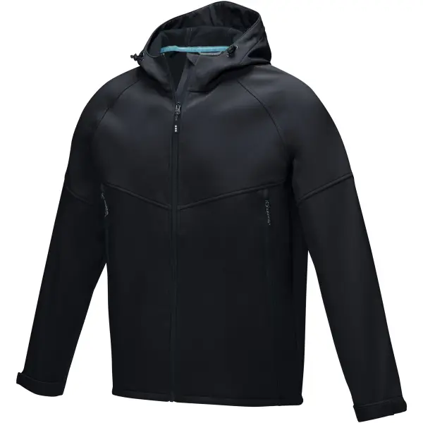 Giacca softshell uomo COLTAN in tessuto riciclato personalizzato GRS - Immagine 12