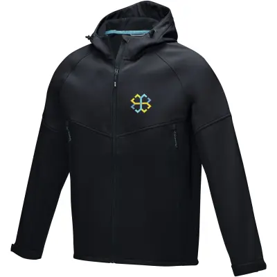 Giacca softshell uomo COLTAN in tessuto riciclato personalizzato GRS - Immagine 15