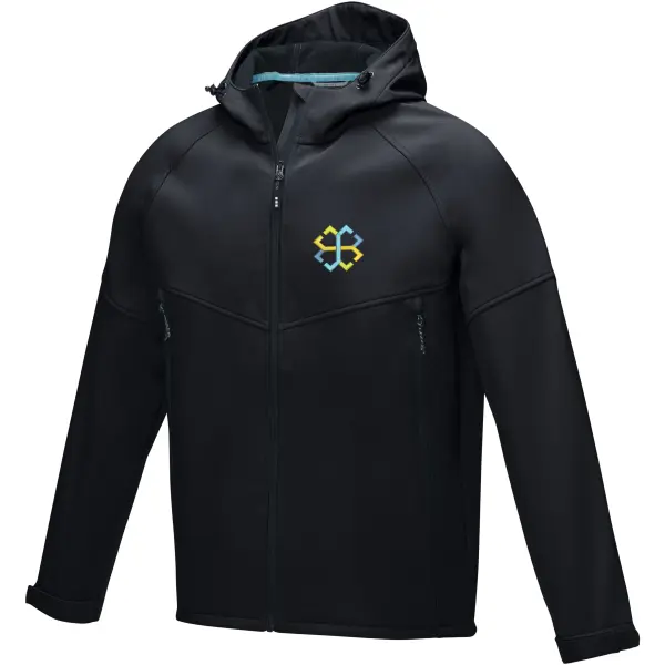 Giacca softshell uomo COLTAN in tessuto riciclato personalizzato GRS - Immagine 15