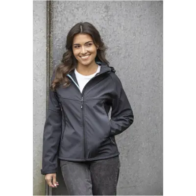 Giacca Coltan da donna in softshell riciclato personalizzata con logo - Immagine 2