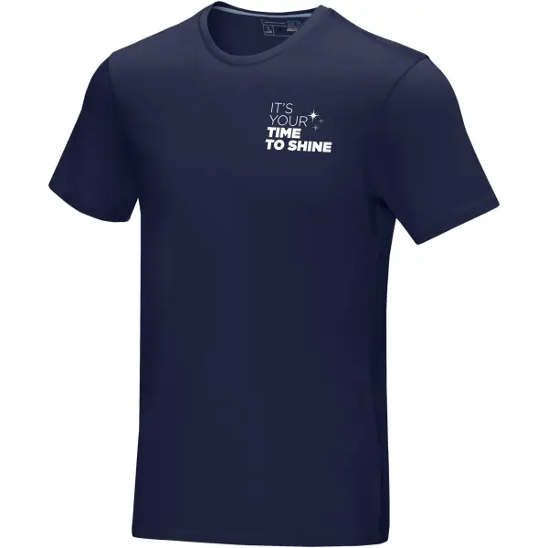 T-shirt AZURITE uomo in tessuto organico 160 g/m² personalizzabile - Immagine 15