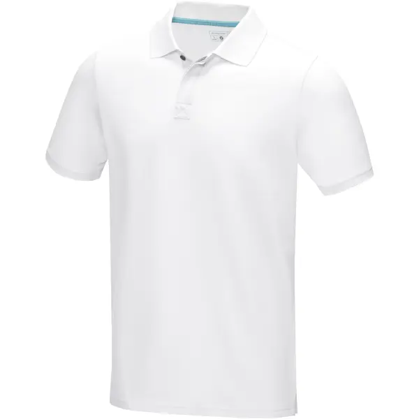 Polo organica GRAPHITE con stampa del tuo logo - Immagine 4