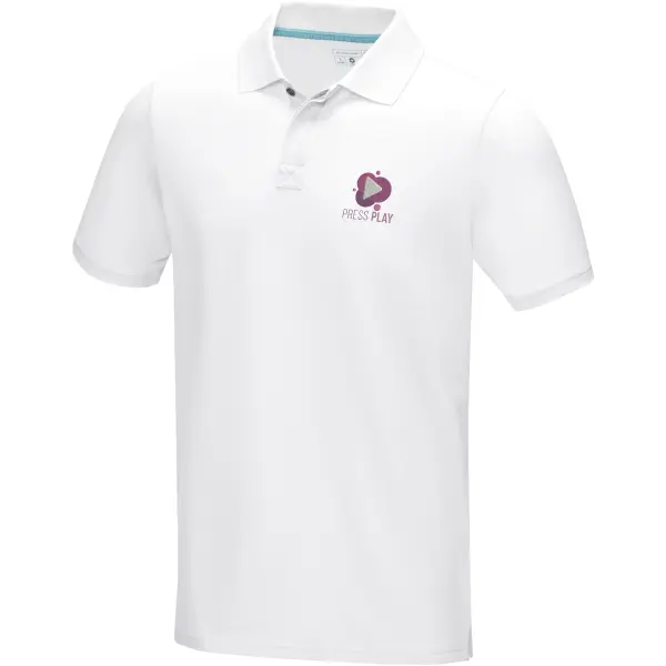 Polo organica GRAPHITE con stampa del tuo logo - Immagine 8