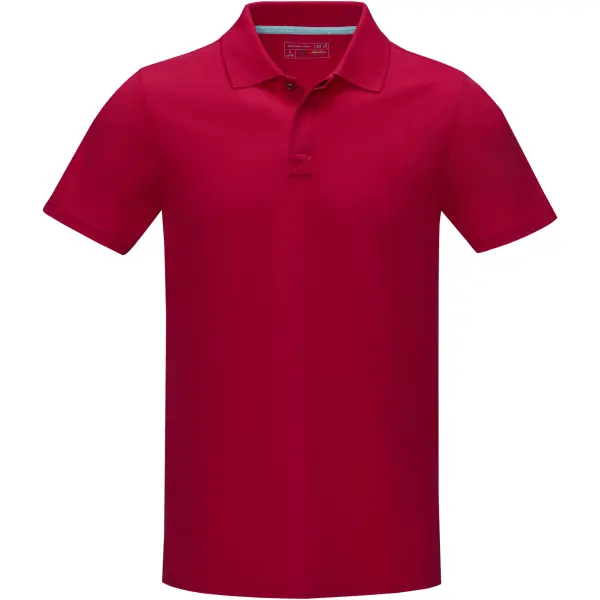 Polo organica GRAPHITE con stampa del tuo logo - Immagine 10