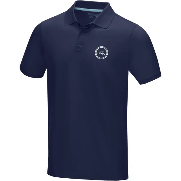 Polo organica GRAPHITE con stampa del tuo logo - Immagine 18