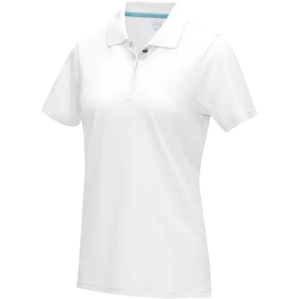 Polo donna GRAPHITE manica corta in cotone organico 180 g/m² - Immagine 4