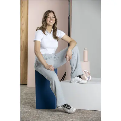 Polo donna GRAPHITE manica corta in cotone organico 180 g/m² - Immagine 2