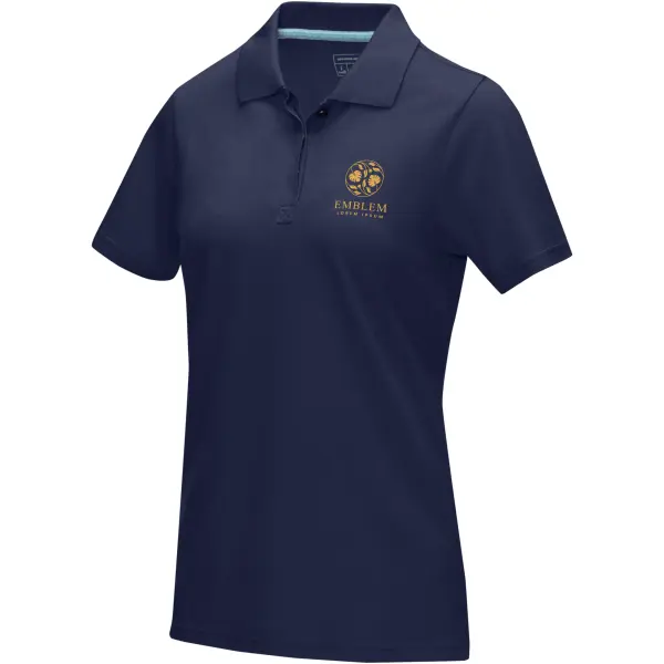 Polo donna GRAPHITE manica corta in cotone organico 180 g/m² - Immagine 17