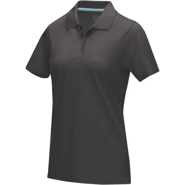 Polo donna GRAPHITE manica corta in cotone organico 180 g/m² - Immagine 19