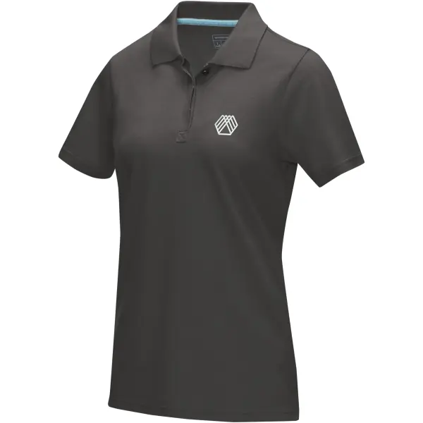 Polo donna GRAPHITE manica corta in cotone organico 180 g/m² - Immagine 23