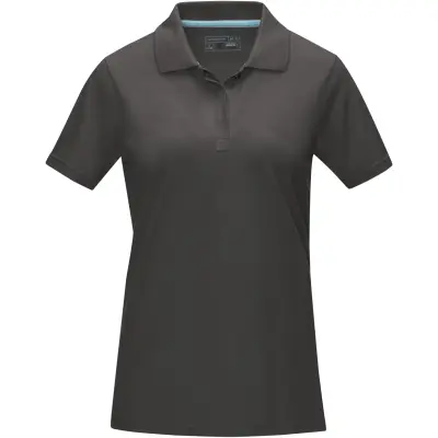 Polo donna GRAPHITE manica corta in cotone organico 180 g/m² - Immagine 20
