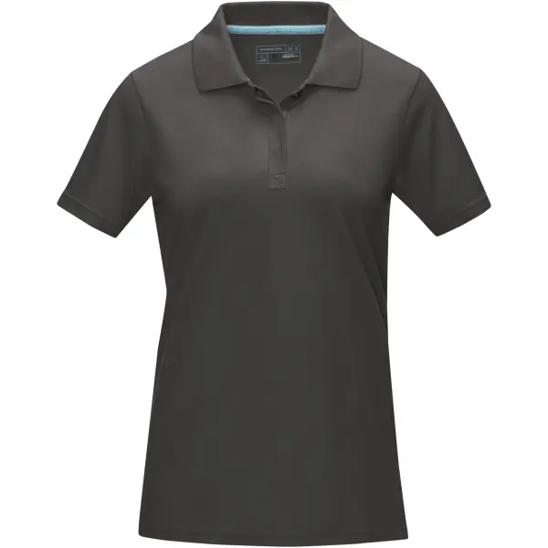 Polo donna GRAPHITE manica corta in cotone organico 180 g/m² - Immagine 20