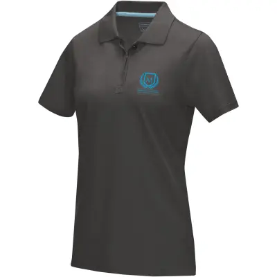 Polo donna GRAPHITE manica corta in cotone organico 180 g/m² - Immagine 22