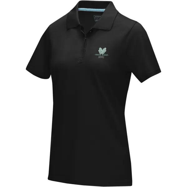 Polo donna GRAPHITE manica corta in cotone organico 180 g/m² - Immagine 28