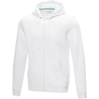Felpa RUBY da uomo con cappuccio full zip tessuto organico - Immagine 4