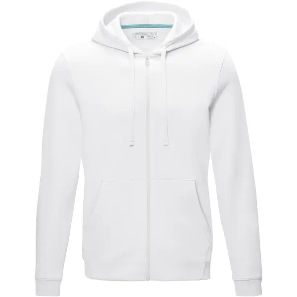 Felpa RUBY da uomo con cappuccio full zip tessuto organico - Immagine 5