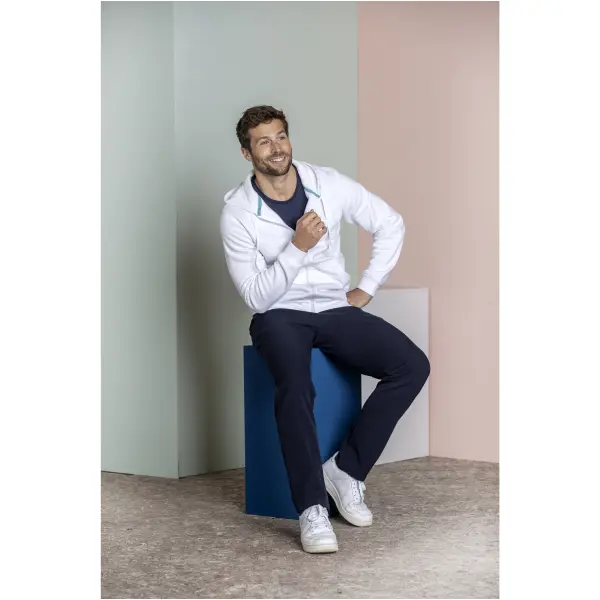 Felpa RUBY da uomo con cappuccio full zip tessuto organico - Immagine 2