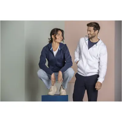 Felpa RUBY da uomo con cappuccio full zip tessuto organico - Immagine 3