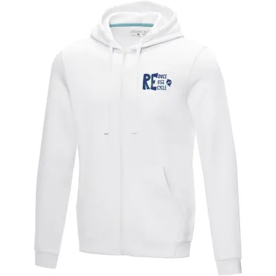 Felpa RUBY da uomo con cappuccio full zip tessuto organico - Immagine 7