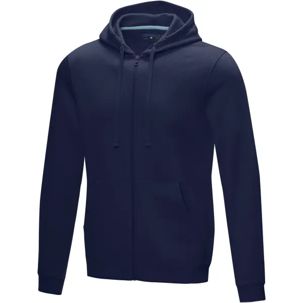 Felpa RUBY da uomo con cappuccio full zip tessuto organico - Immagine 9