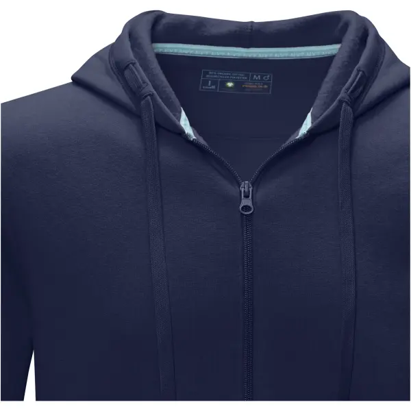 Felpa RUBY da uomo con cappuccio full zip tessuto organico - Immagine 13