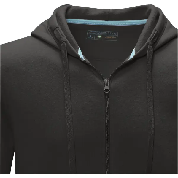 Felpa RUBY da uomo con cappuccio full zip tessuto organico - Immagine 18