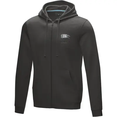 Felpa RUBY da uomo con cappuccio full zip tessuto organico - Immagine 17