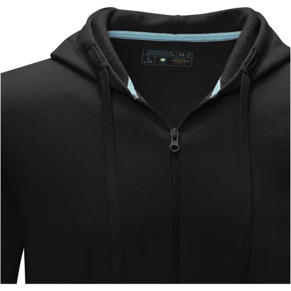Felpa RUBY da uomo con cappuccio full zip tessuto organico - Immagine 23