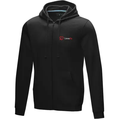 Felpa RUBY da uomo con cappuccio full zip tessuto organico - Immagine 22
