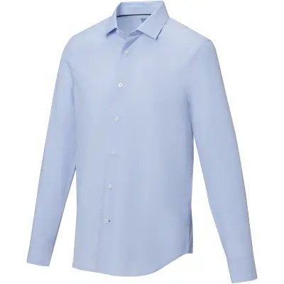 Camicia maniche lunghe da uomo Cuprite in cotone biologico - Immagine 4