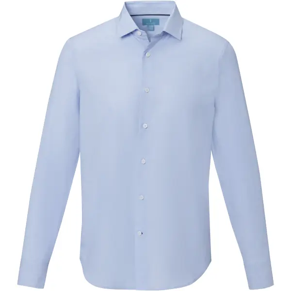 Camicia maniche lunghe da uomo Cuprite in cotone biologico - Immagine 5