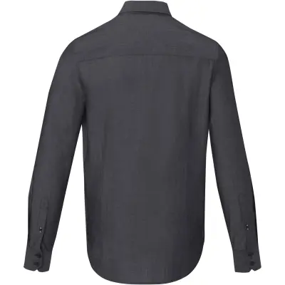 Camicia maniche lunghe da uomo Cuprite in cotone biologico - Immagine 11