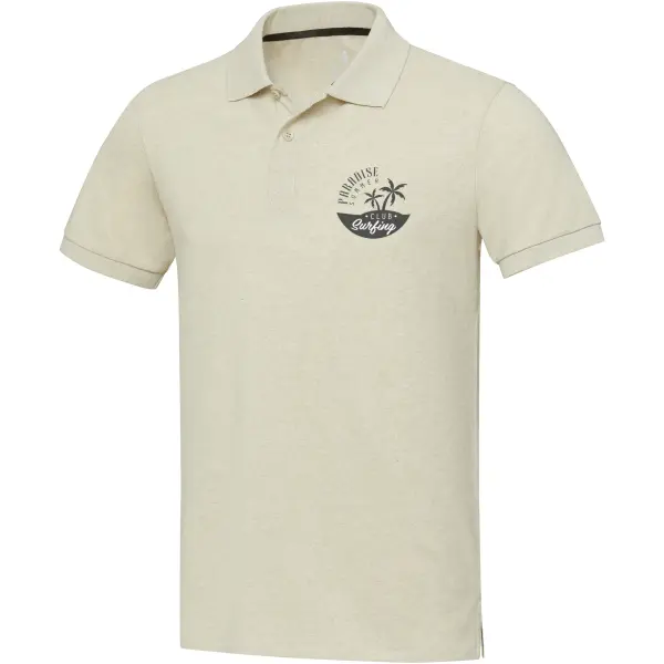 Polo unisex EMERALD AWARE™ in tessuto riciclato 200 g/m² promozionale - Immagine 13