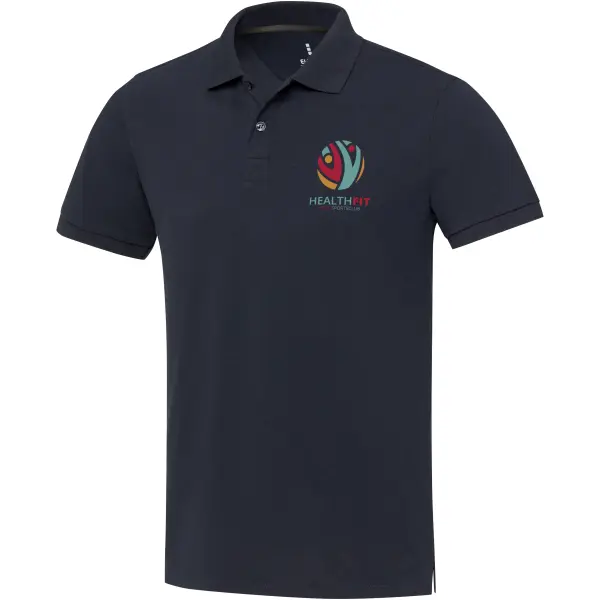 Polo unisex EMERALD AWARE™ in tessuto riciclato 200 g/m² promozionale - Immagine 19