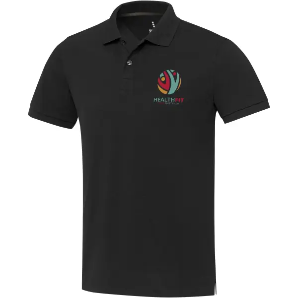 Polo unisex EMERALD AWARE™ in tessuto riciclato 200 g/m² promozionale - Immagine 25