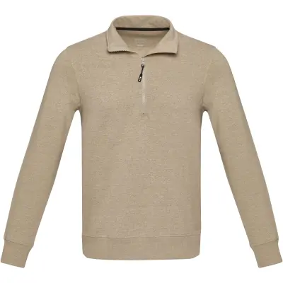 Maglione con cerniera a un quarto TIN AWARE in tessuto riciclato - Immagine 5