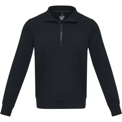 Maglione con cerniera a un quarto TIN AWARE in tessuto riciclato - Immagine 10