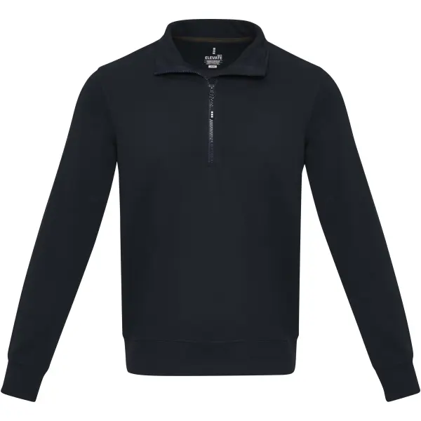 Maglione con cerniera a un quarto TIN AWARE in tessuto riciclato - Immagine 10