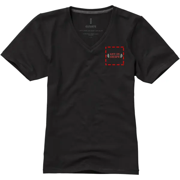 T-shirt donna KAWARTHA in cotone organico 200 g/m² con stampa - Immagine 48
