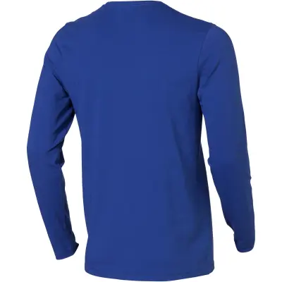 T-shirt Ponoka in tessuto organico manica lunga da uomo, 200 g/m² - Immagine 11