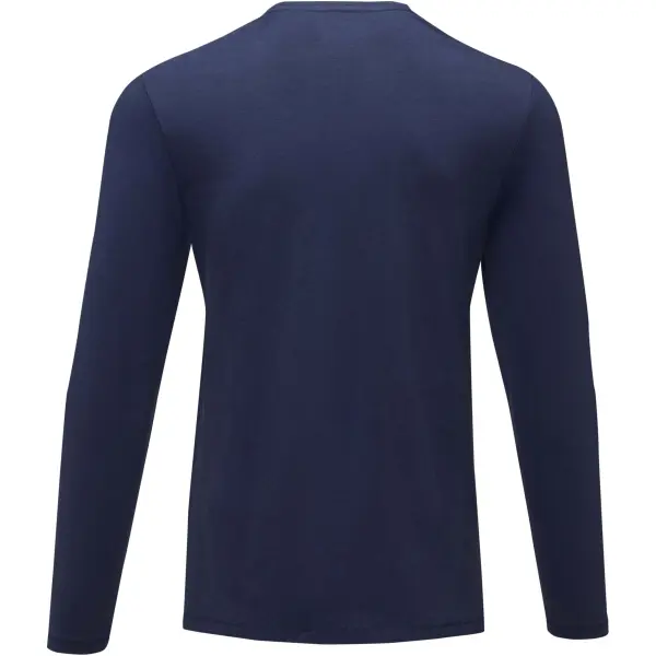 T-shirt Ponoka in tessuto organico manica lunga da uomo, 200 g/m² - Immagine 17