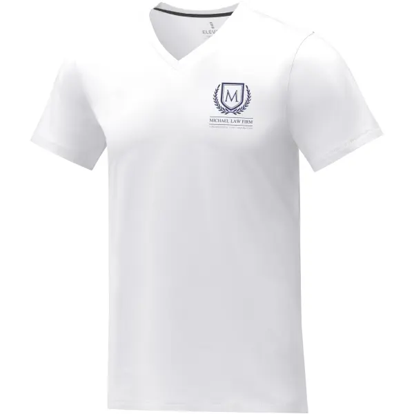 T-shirt SOMOTO da uomo con scollo a V, 160 g/m² personalizzabile - Immagine 6