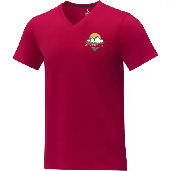 T-shirt SOMOTO da uomo con scollo a V, 160 g/m² personalizzabile - Immagine 10