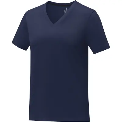 T-shirt SOMOTO donna con collo a V promozionale in cotone 160 g/m² - Immagine 11